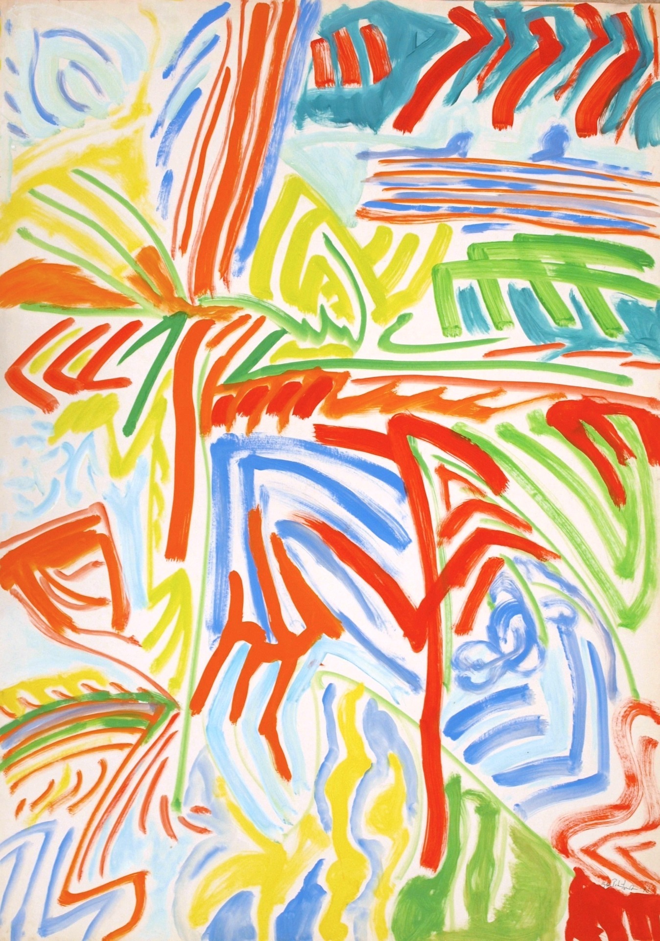 Pastorale 1973 Akryl