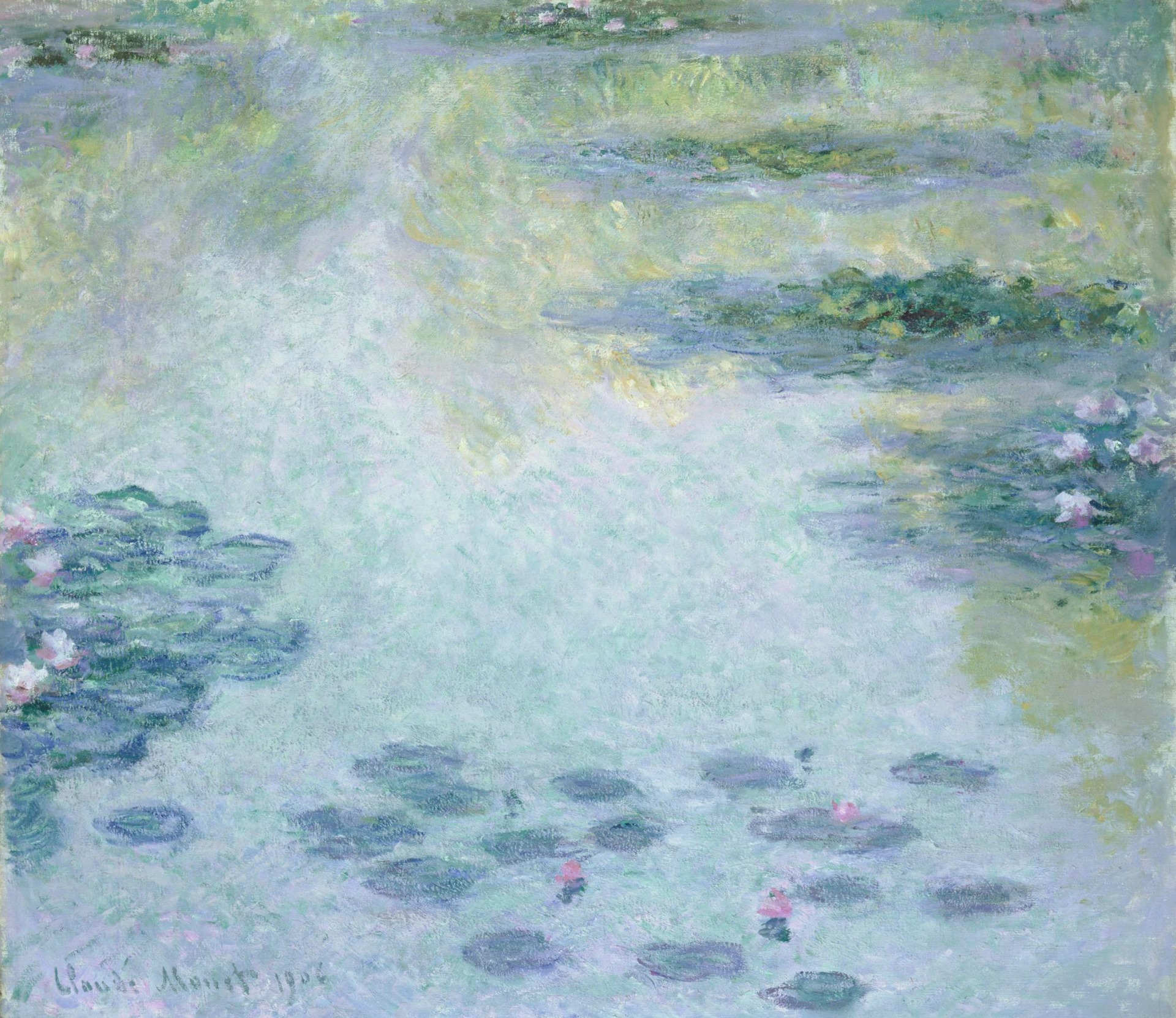 Claude Monet Nymphéas 1906 Wikimedia CC BY-SA 4.0 https://fr.wikipedia.org/wiki/Les_Nymph%C3%A9as