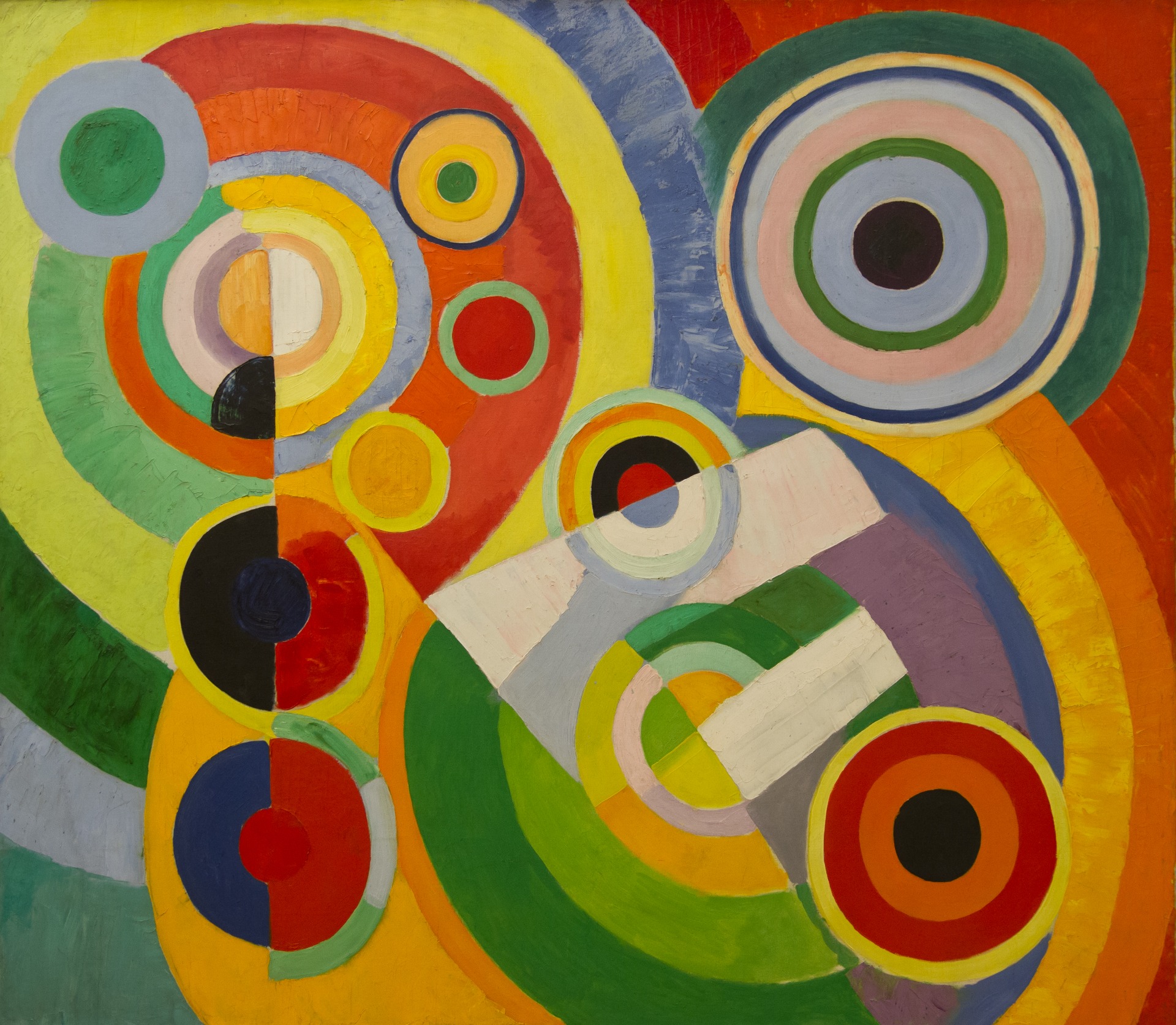 Robert Delaunay Rythme Joie de vivre 1930 200x228 OL Wikimedia Commons, Photo Eusebius (Guillaume Piolle) © Public domain